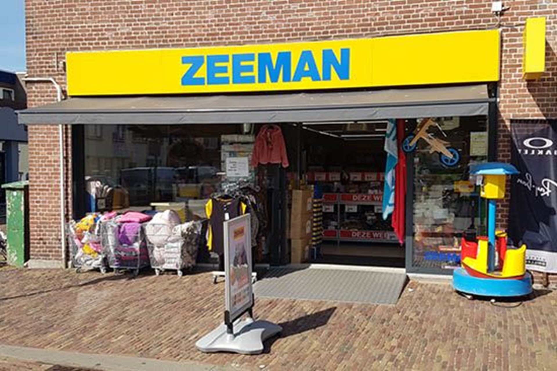 Zeeman Egmond aan Zee banner