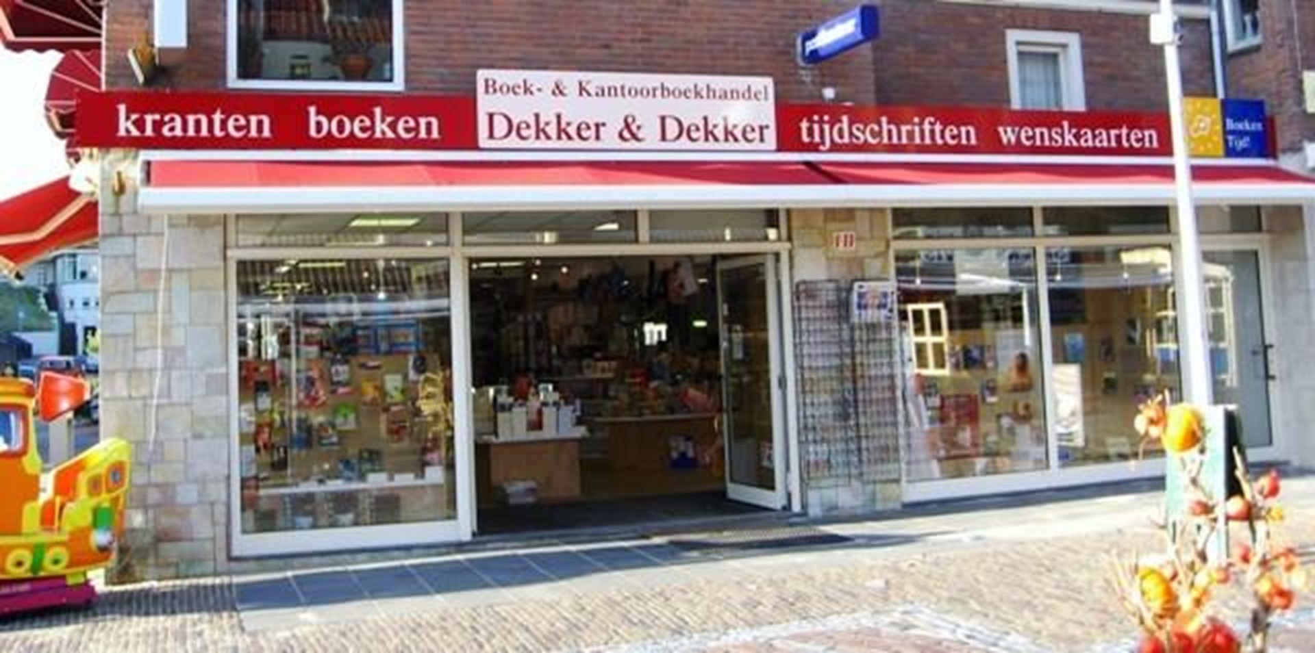 Boekhandel Dekker & Dekker banner